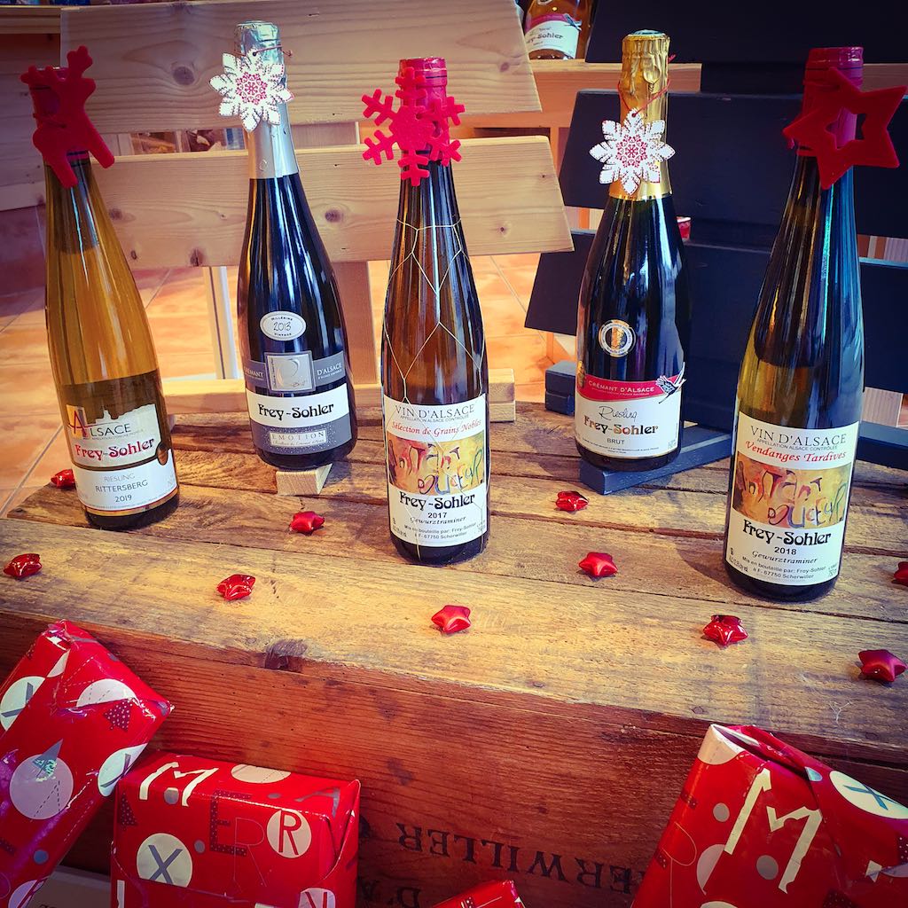 Nos Vins & Crémants d'Alsace pour vos Tables de Fêtes !